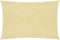 vidaXL - Zonnescherm - HDPE - rechthoekig - 4x6 - m - beige