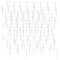 vidaXL - Kerstverlichting - ijspegel - met - 40 - LED's - acryl - warmwit