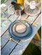 Cosy&Trendy Quintana Blue ontbijtbord - Ø 22 cm - Set-6