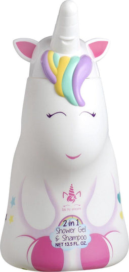 2-in-1 Gel and Shampoo Eau My Unicorn Cartoon (400 ml)
