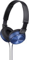 Sony MDR-ZX310AP - On-Ear Koptelefoon - Lichtgewicht en opvouwbaar - Blauw