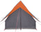 vidaXL - Kampeertent - A-Frame - 3-Persoons - Grijs - en - Oranje - Waterdicht