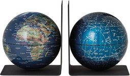 Boekensteun Troika met magnetische globes 13cm set à 2 stuks assorti