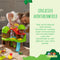 Klorofil - School Speelset - 3 poppetjes en 9 accessoires