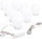 vidaXL - Wandspiegel - met - LED-lampen - vierkant - glas