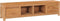 vidaXL - Tv-meubel - 135x30x35 - cm - massief - teakhout