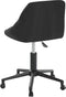 vidaXL - Eetkamerstoelen - draaibaar - 2 - st - fluweel - zwart