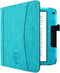 Hoesje Geschikt voor Tolino Vision 6 Sleepcover Luxe Hoes Turquoise