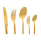 Bestek Home ESPRIT Gouden Roestvrij staal 17 x 7 x 24 cm 20 Onderdelen