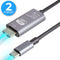 Nuvance - USB C naar HDMI Kabel - 2 Meter - 4K Ultra HD