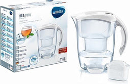 BRITA fill&enjoy Elemaris Cool Waterfilterkan - 1,4 L - Wit