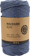Creativ Company CC Macramékoord 4 mm 55 m Blauw.