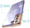 iMoshion Hoesje Geschikt voor Samsung Galaxy S21 Plus Hoesje Siliconen - iMoshion Design hoesje - Wit / Transparant / Dandelion