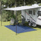 vidaXL - Tenttapijt - 4x2,5 - m - blauw