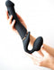 Strap-On-Me Strap On Me - Strapless Vibrerende Voorbind Dildo - Maat M - Zwart