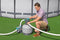 Bestway® 6056L - Zandfilterpomp - 5300 l/h - Compatibel met zwembaden tot 42.300L