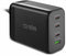 SBS 200 Watt - GaN charging station - 1x USB type-A 3x USB type-C - Zwart
