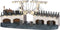 LuVille Kerstdorp Miniatuur Amsterdam Ophaalbrug - L30 x B11 x H14 cm