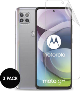 iMoshion Screenprotector Geschikt voor Motorola Moto G 5G - iMoshion Screenprotector Folie 3 pack