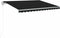 vidaXL - Luifel - automatisch - met - LED - en - windsensor - 450x350 - cm - antraciet