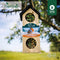 Baza Vogel- Buffet Chalet 3 Feeder FSC Hout Roodborstjes