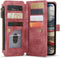 Caseme - Geschikt voor iPhone 14 Pro Max - Portemonnee hoes - Rood