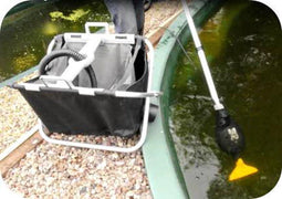 Hozelock Pond Vac - vuilwaterfilter - aluminium frame - uitneembare filterzak