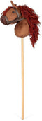 Byastrup Stokpaard Junior 30 x 15 x 68 cm Hout Bruin