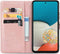 iMoshion Hoesje Geschikt voor Samsung Galaxy A53 Hoesje Met Pasjeshouder - iMoshion Mandala Bookcase - Rosé Goud