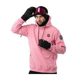 SIROKO Heren Snowboardjack W1 Dolomites Bubblegum Roze