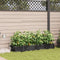 vidaXL - Tuinplanten - met - Water - Irrigatiesysteem - - - 4 - stuks - - - Zwart