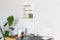 Zuiver Bundy Ophangbord/ Mageneetbord Wit