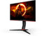 AOC Q24G2A/BK - Gaming Monitor - 165Hz 1ms MPRT QHD 2560x1440 - Rood Zwart