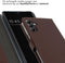 Selencia Hoesje Geschikt voor Samsung Galaxy A14 (5G) / A14 (4G) Hoesje Met Pasjeshouder - Selencia Echt Lederen Bookcase - Bruin