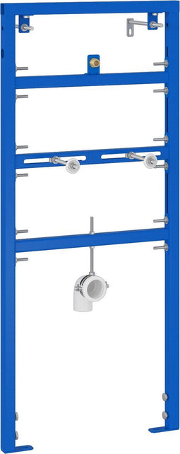 vidaXL - Verborgen - Bevestigingsframe - voor - Urinoir - 50x115-139 - cm - in - Staal