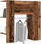 vidaXL - Halmeubel - 97,5x37x99 - cm - bewerkt - hout - oud - houtkleurig