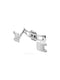 EDOX Les Bemonts Lady 57004-3-NIN - Polshorloge - Saffierglas - 20 mm