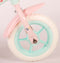 Woezel & Pip Kinderfiets - Meisjes - 10 inch - Mint Blauw/Roze - Doortrapper