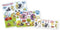 Woezel & Pip stickers, 3 stickervellen met speelachtergrond, creatief speelgoed - Bambolino Toys