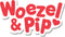 Woezel & Pip stickers, 3 stickervellen met speelachtergrond, creatief speelgoed - Bambolino Toys