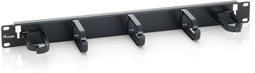 Equip 19" Rack Mount Cable Management Panel - Kabelbeheer - Zwart (RAL 9005)