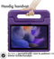iMoshion Tablet Hoes Kinderen Geschikt voor Samsung Galaxy Tab A8 (2021/2022) - iMoshion Kidsproof Backcover met handvat - Paars