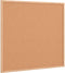 vidaXL - Kurkbord - met - massief - grenenhouten - frame - 60x55 - cm