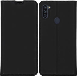 iMoshion Hoesje Geschikt voor Samsung Galaxy M11 / A11 Hoesje Met Pasjeshouder - iMoshion Slim Folio Bookcase - Zwart