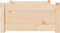 vidaXL - Hondenmand - 75,5x55,5x28 - cm - massief - grenenhout
