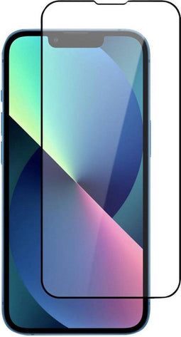 4smarts 496199 - Tempered Glass Screen Protector - Case Friendly met Montageframe - Zwart