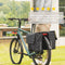 New Looxs ® Tulum Double MIK - Dubbele Fietstas - 100% Gerecycled Polyester - Geschikt voor Elektrische Fietsen - Voor MIK-Bagagedrager - Afneembare Fietstas - 32 Liter - Zwart