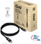Club 3D USB4 Gen3x2 Type-C Kabel - Bi-Directioneel - 40000 Mbit/s 240W - Zwart