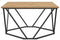 vidaXL - Koffietafel - Artisan - Eiken - 80x80x45 - cm - Gemaakt - van - Geengineerd - Hout