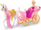 Sparkle Girlz - Eenhoorn en prinses pop met rijtuig set - Meerkleurig
